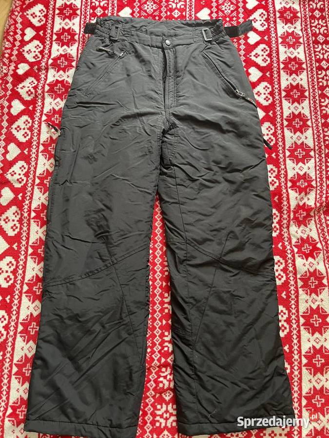 spodnie narciarskie czarne unisex 164 Sport i Wypoczynek Zagnańsk