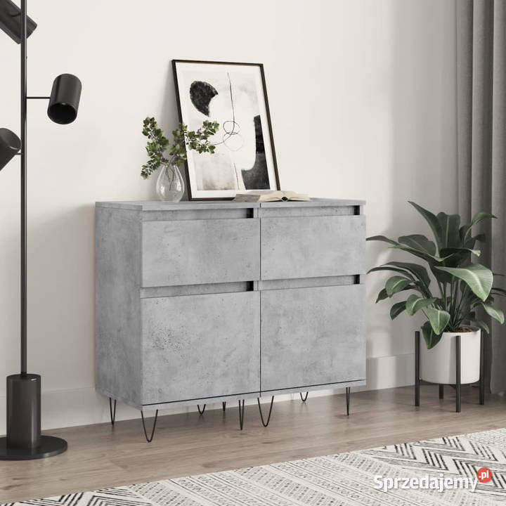 Szafki 2 szarość betonu 40x35x70 WM831157 Warszawa