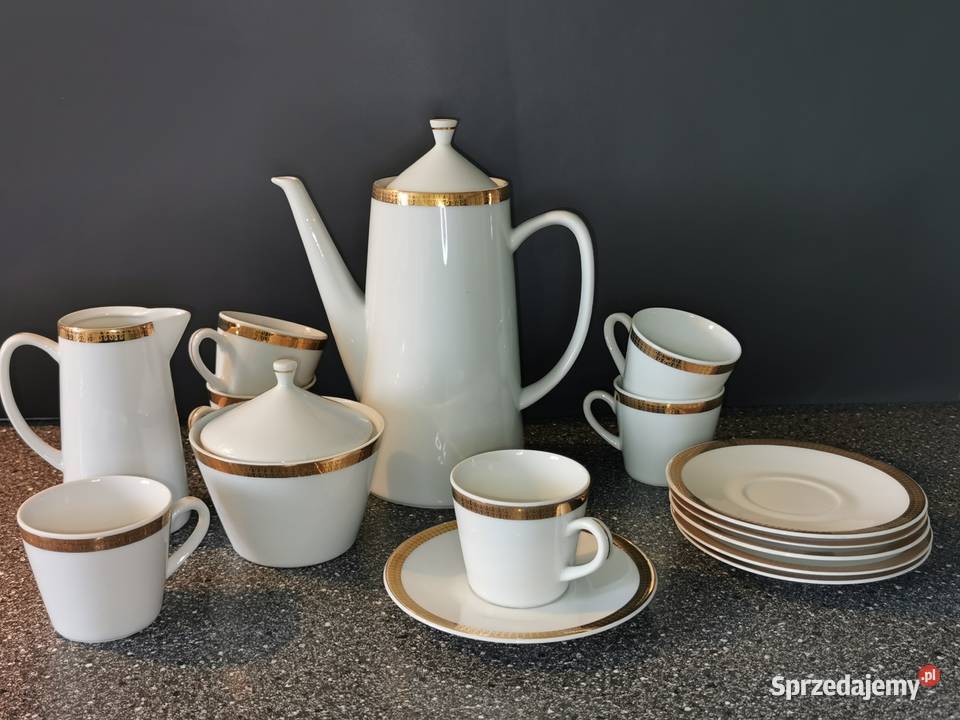 Zestaw kawowy EPIAG Komplet porcelany 6 osób Warszawa