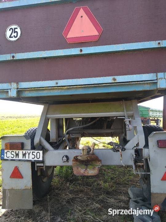 Przyczepa rolnicza IFA THK 12 ton dmc wywrotka Korytowo