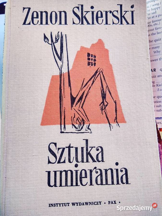 Sztuka umierania książki Skierski pierwsze Warszawa
