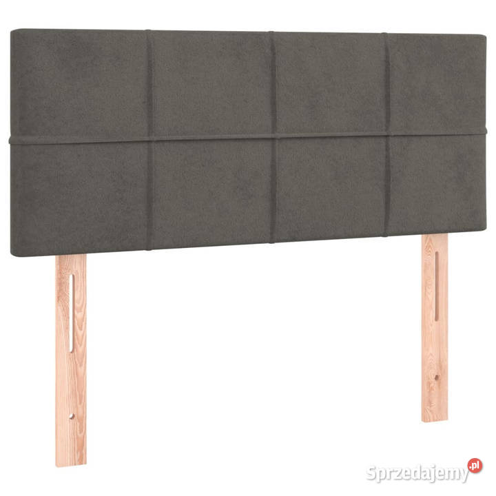 Zagłówek do łóżka z LED ciemnoszary 80x5x7888 sprzedam