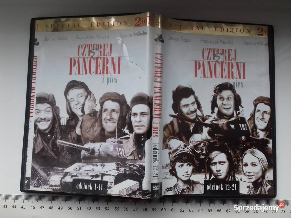Film DVD Czterej Pancerni i pies w oryginalnym Bydgoszcz