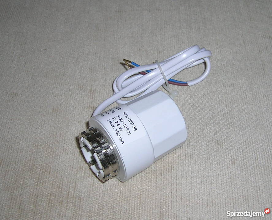 Siłownik termiczny elektryczny NO NC głowica Wyszków