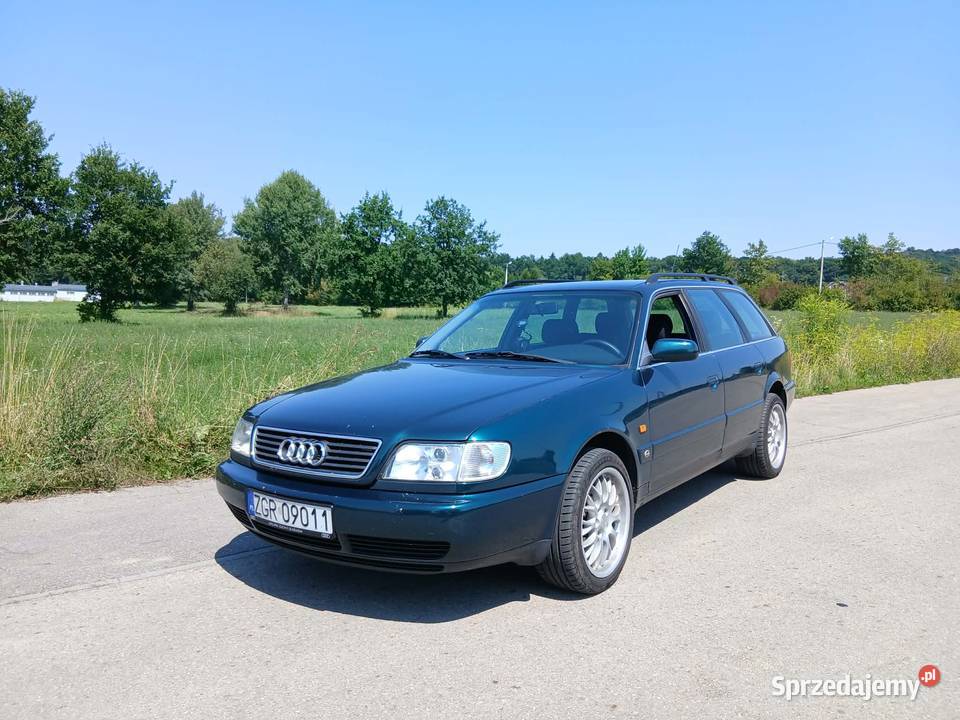 Audi A6 C4 26 V6 1996r Alufelgi Kombi Zielony małopolskie