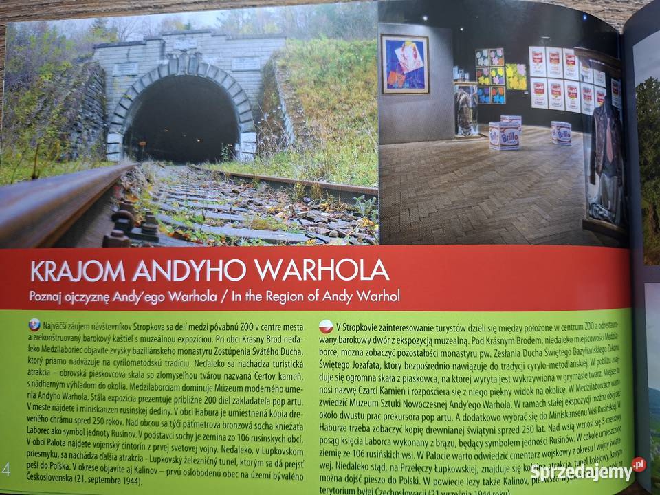 Słowacja Presovski Kraj 6 Mapy i przewodniki małopolskie Kraków