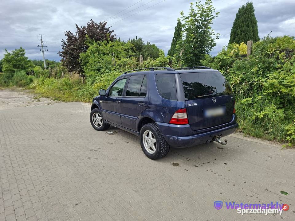 Mercedes ML 270 CDI 27 Diesel Automat Hak dużym pomorskie Gdynia