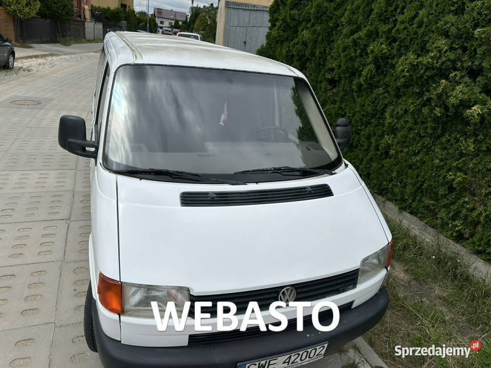 Volkswagen Transporter 9 miejsc long hak Webasto Wejherowo