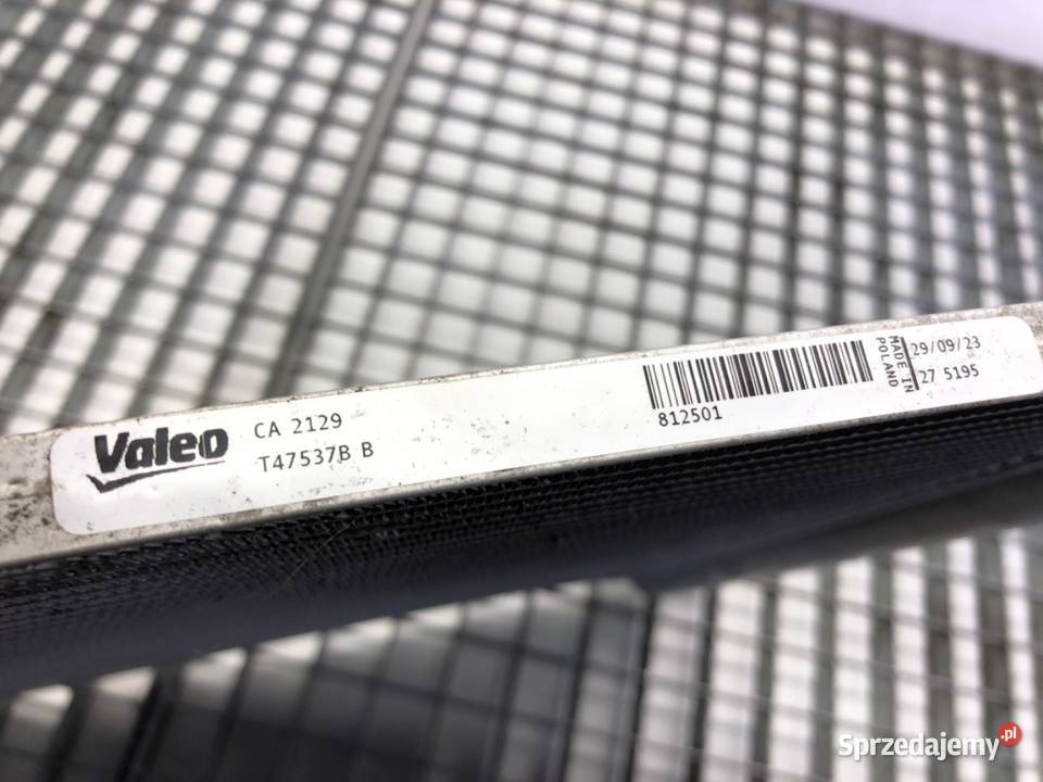 CHŁODNICA KLIMATYZACJI RENAULT CAPTUR II 13 140