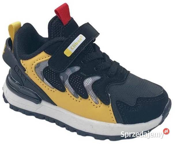 Buty sportowe dziecięce Clibee czarnożółtre 2126 Garwolin