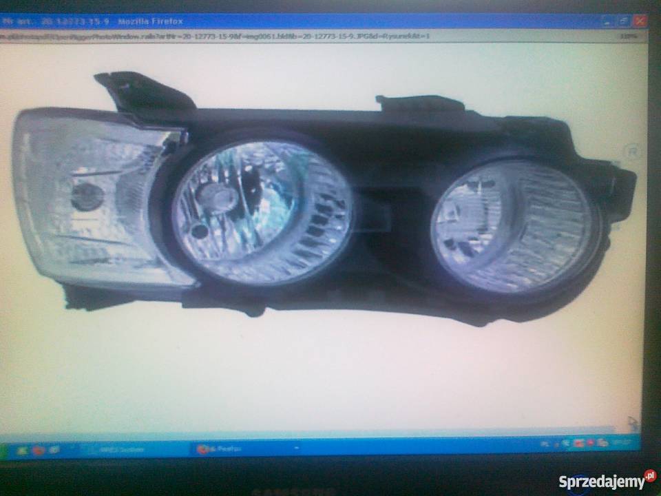 REFLEKTOR LAMPA LEWY PRAWY ELE H7H7 DO AVEO 0511 Oświetlenie Pruszków