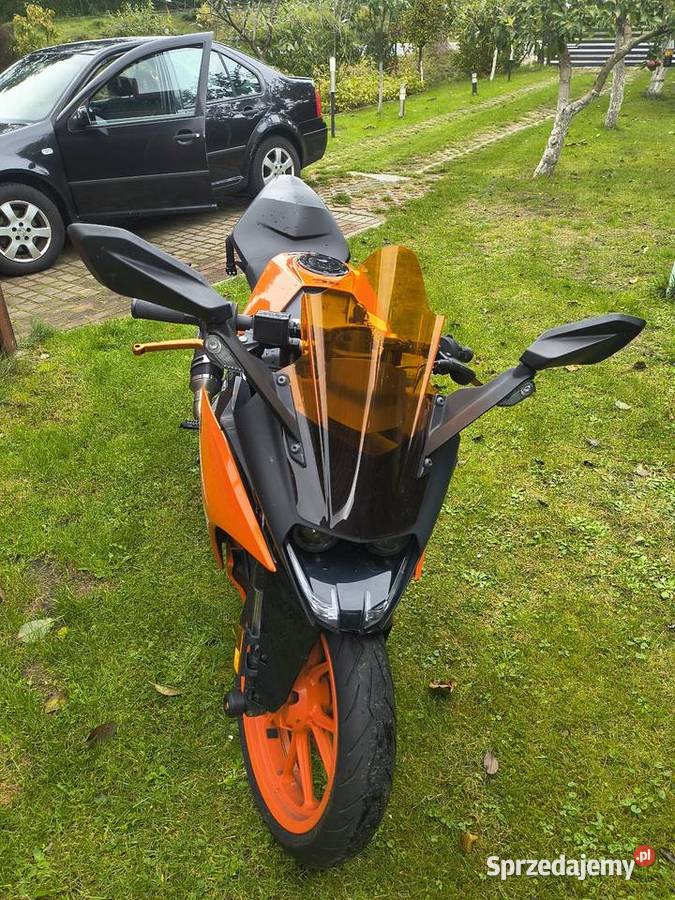 KTM RC125 2018 Zamiana pomarańczowy Starogard Gdański sprzedam