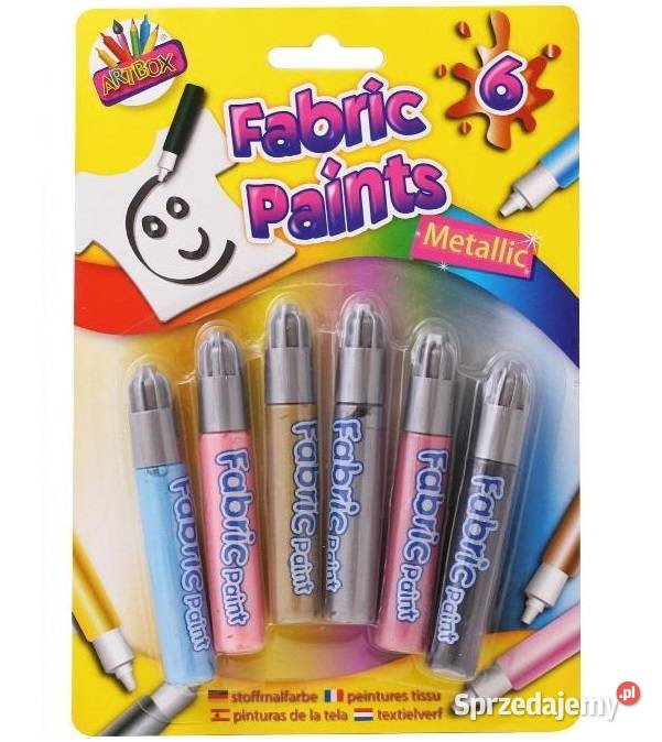 Farbki Metaliczne do Tkanin Materiału Tshirta małopolskie Mogilany