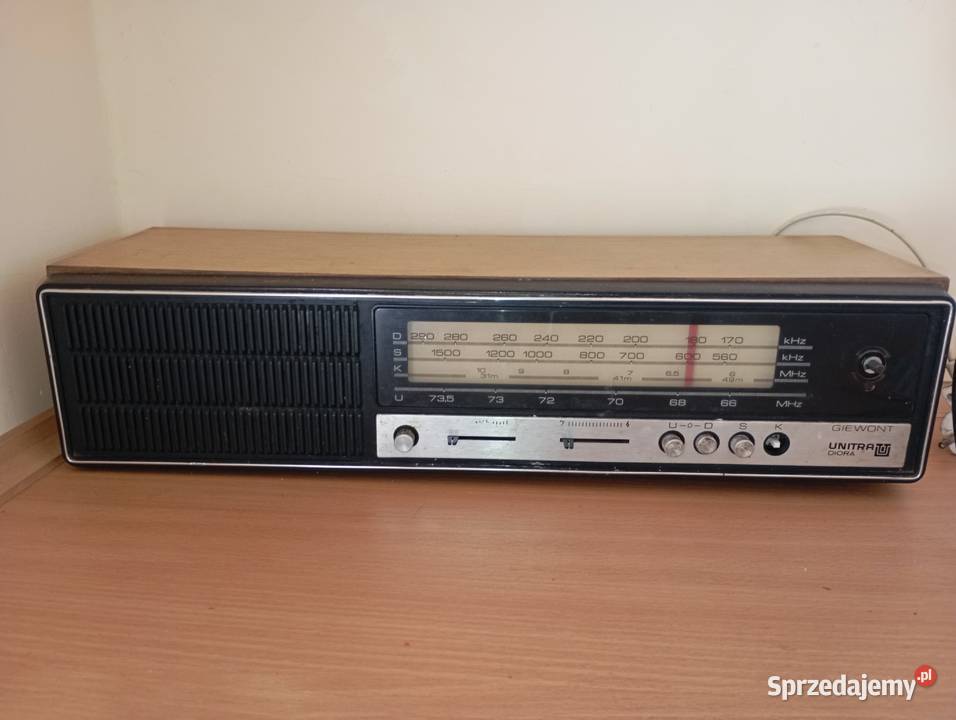 Radioodbiornik PRL Unitra Diora Giewont DMP413 Ciechocinek