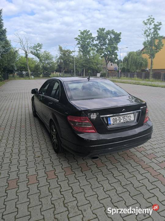 Anglik Irlandia Mercedes C klasa W 204 AMG 18 ESP Wrocław
