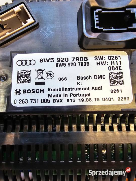 LICZNIK ZEGARY AUDI A4 B9 A5 Q5 VIRTUAL osobowe śląskie Przystajń