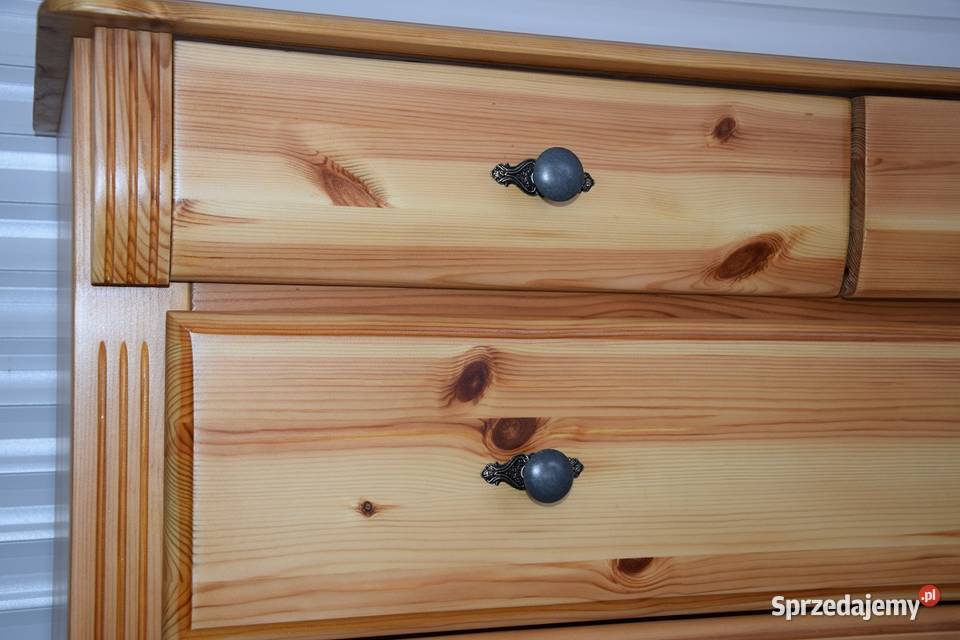 komoda z drewna sosnowego nowa warmińsko-mazurskie Olsztyn