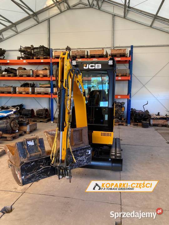 Mini koparka JCB 19C1 19t 2022 zadbana 3 łyżki Koparki Kosakowo sprzedam