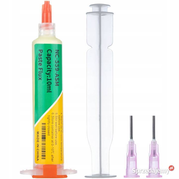 Topnik Flux NC559ASM 10cc Typ NoClean Żelowy Ludźmierz