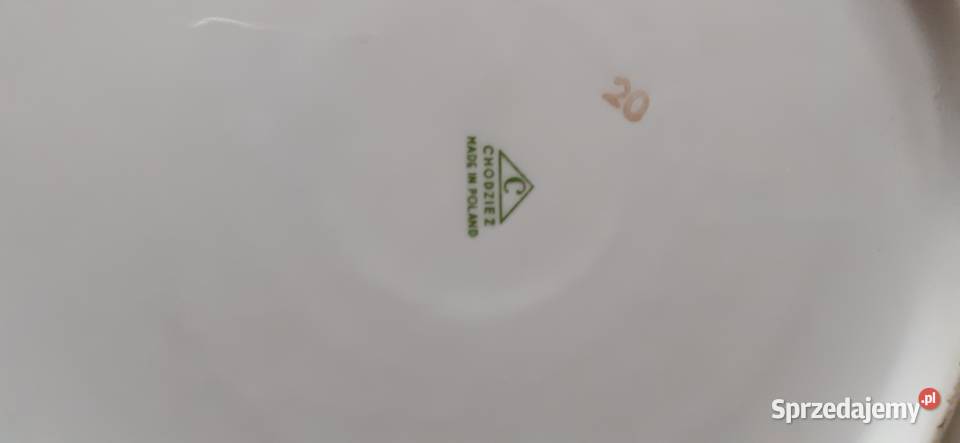 Duży talerz kolekcjonerski Chodzież zachodniopomorskie Prusim