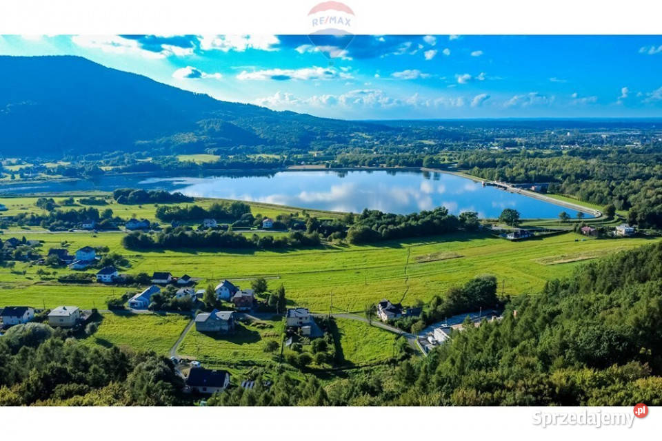 Działka budowlanorolna 1842 m Porąbka