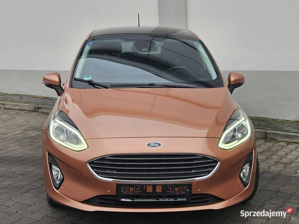 Ford Fiesta Titanium Panorama Kamera Ledy Mk8 aluminiowe felgi Ford Rybnik