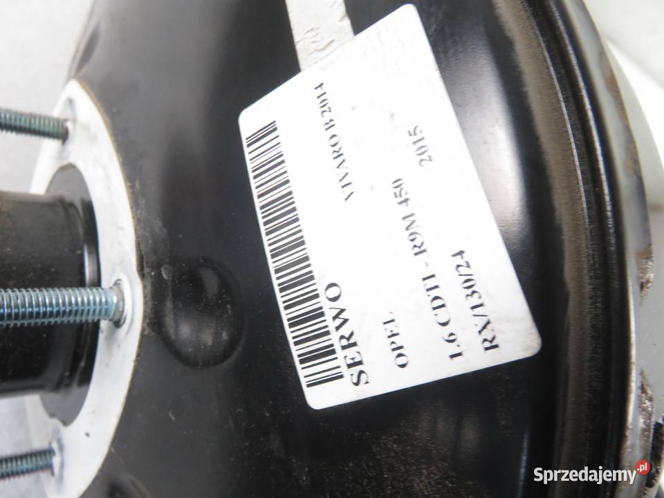 SERWO OPEL VIVARO B 16 CDTI R9M 450 472108729R Części samochodowe