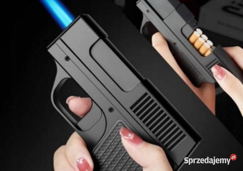 Pistolet papierośnica z zapalniczką mazowieckie Warszawa