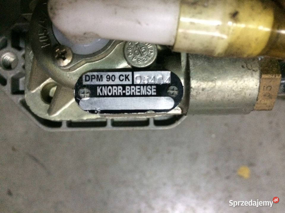 Hamulec Ręczny Zawór MAN TGA TGS Knorr DPM 90CK ciężarowe Maszewo