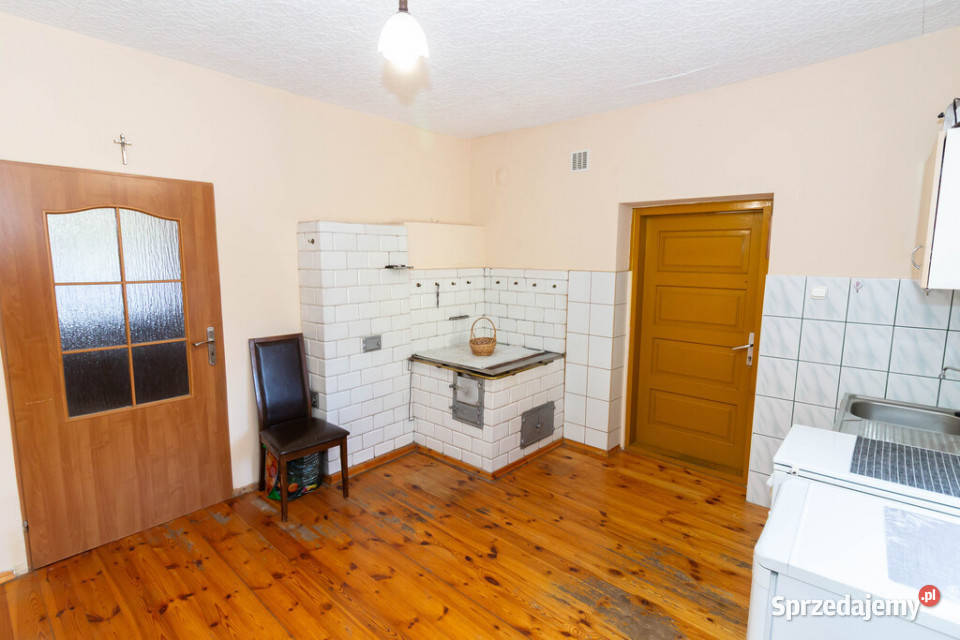 Dom parterowy 42m2 działka 800m2 Gliniany