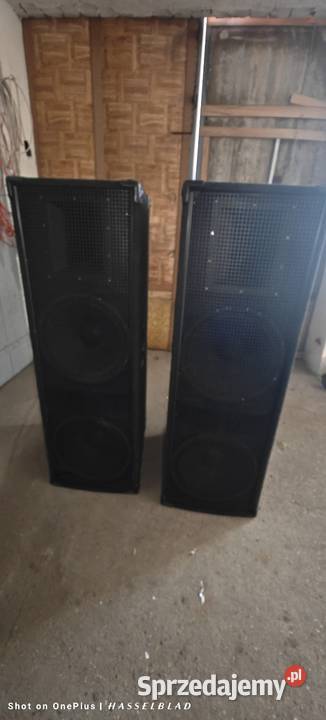 Mocne kolumny beyma 2x15 driver 2 4vc Lisków