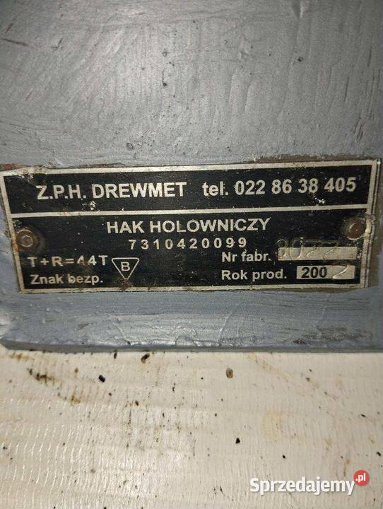Hak holowniczy 44t podkarpackie Krosno