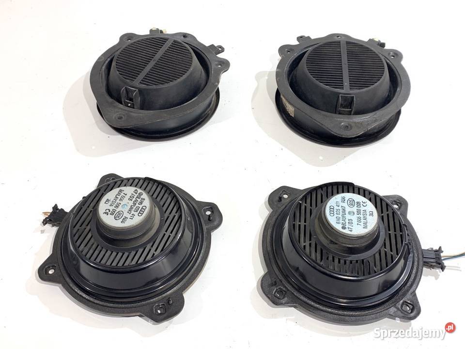 GŁOŚNIKI KOMPLET AUDI A3 8P 8P0035411 Hatchback