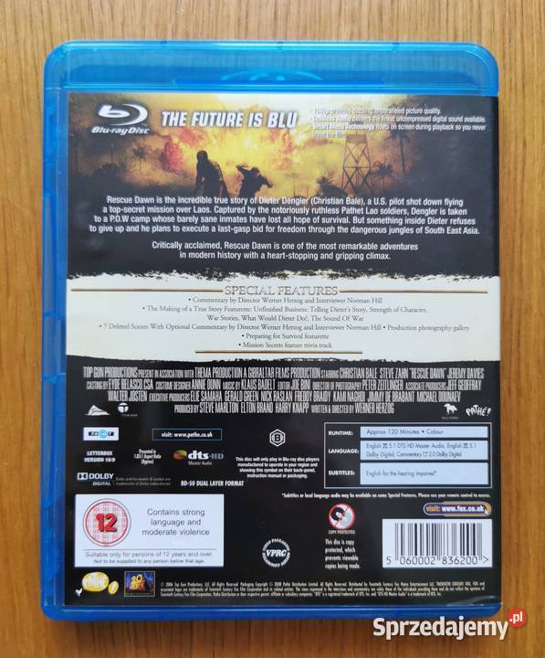 Rescue Dawn Operacja Świt Bluray En 2006
