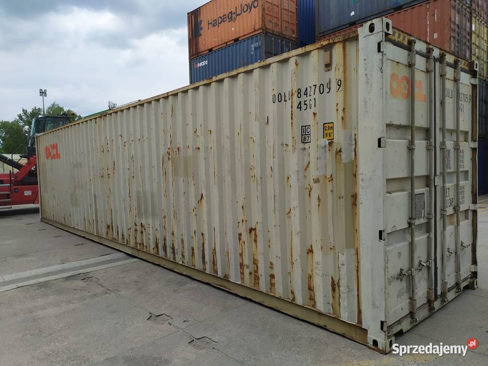 Sprzedam używany kontener morski 12 metrowy 40 Radom