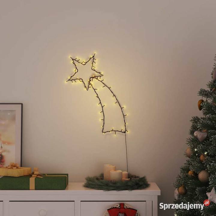 vidaXL Świąteczne lampki spadająca gwiazda Warszawa