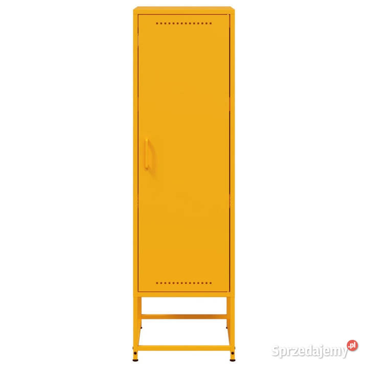 Szafka musztardowa 36x39x123 stalowa WM846527 mazowieckie Warszawa