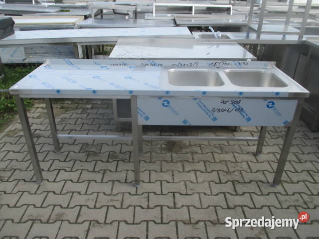 Zlew Gastronomiczny 2 Komorowy Komory Z Prawej Ostrów Wielkopolski sprzedam