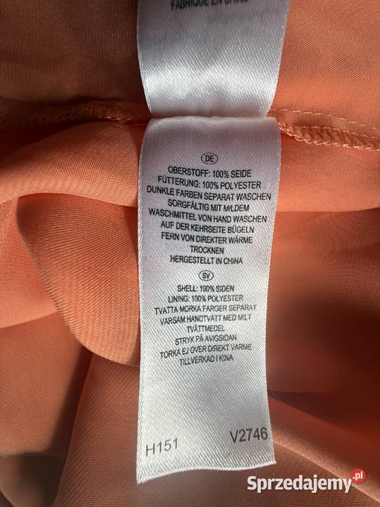 Glam by Caprice 100 jedwab długa letnia sukienka sprzedam