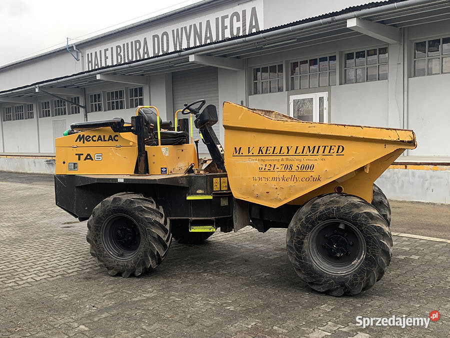 Wozidło budowlane 6 ton Mecalac TA6 4 WD 2020 Wozidła Kęty sprzedam