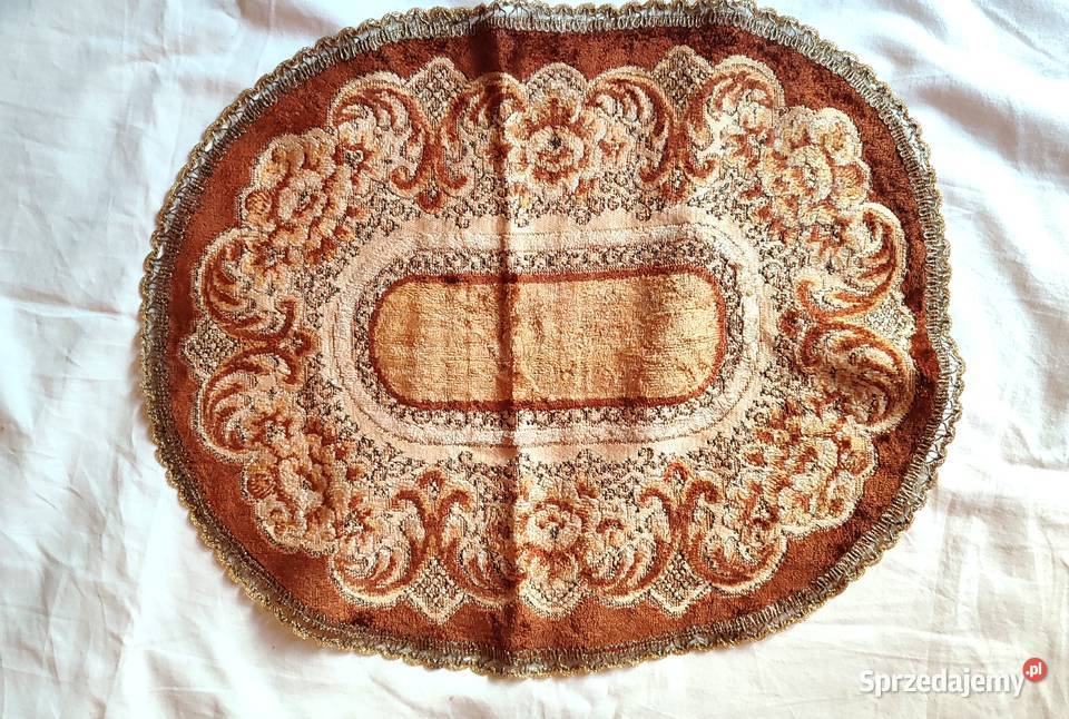 owalny duży zabytkowy bieżnik retro vintage Gdańsk