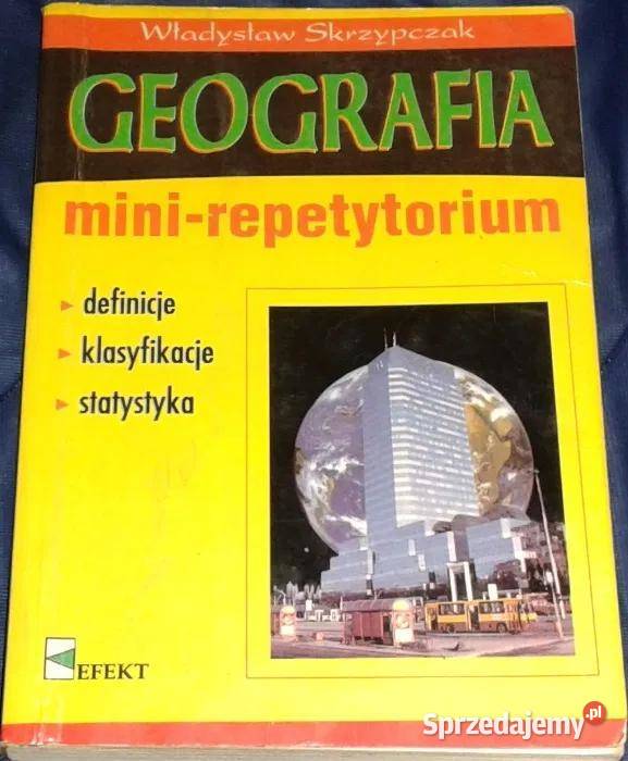 Geografia Mini repetyrorium Władysałw Skrzypczak Rok wydania 1996