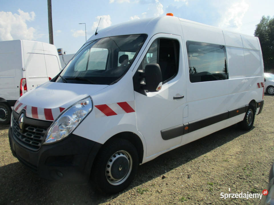 Renault Master L3H2 23 DCI 145 brygadówka 7 osób elektryczne lusterka Dębica