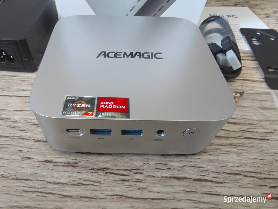 NOWY Komp Mini PC Acemagic Ryzen 7 6800H 32GB