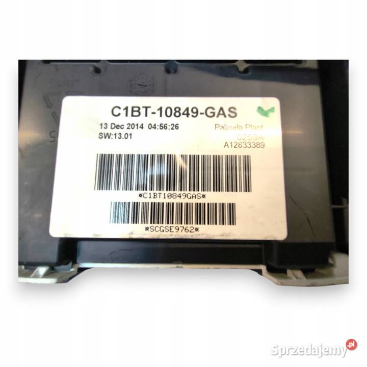 LICZNIK ZEGARY C1BT10849GAS Ford Fiesta MK7 Lift Chełm