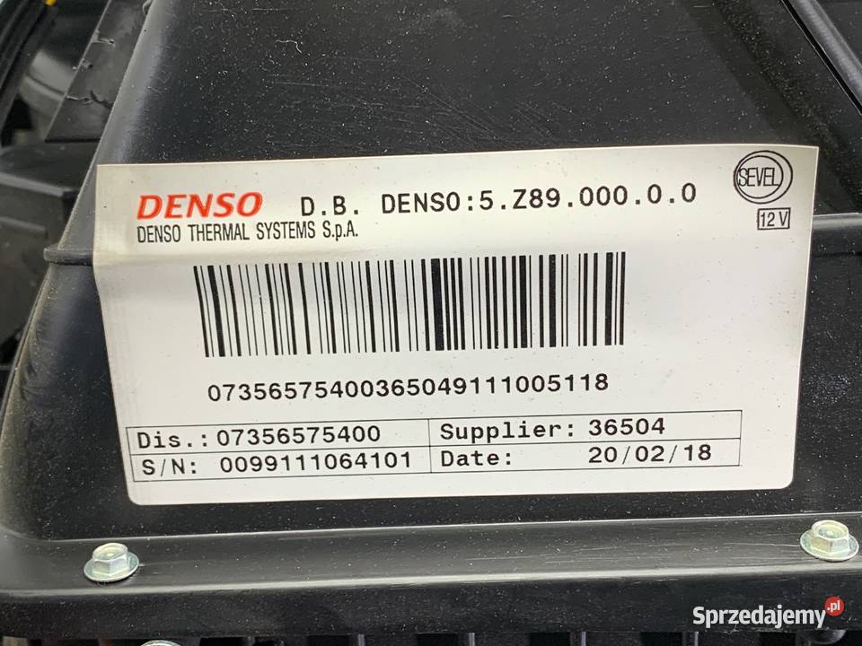 NAGRZEWNICA CITROEN JUMPER II Hatchback KOMBAJN