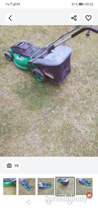 Kosiarka elektryczna Sadowie sprzedam