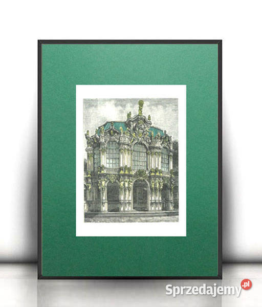 miasto plakat a4 architektura plakat 21x30 retro zachodniopomorskie