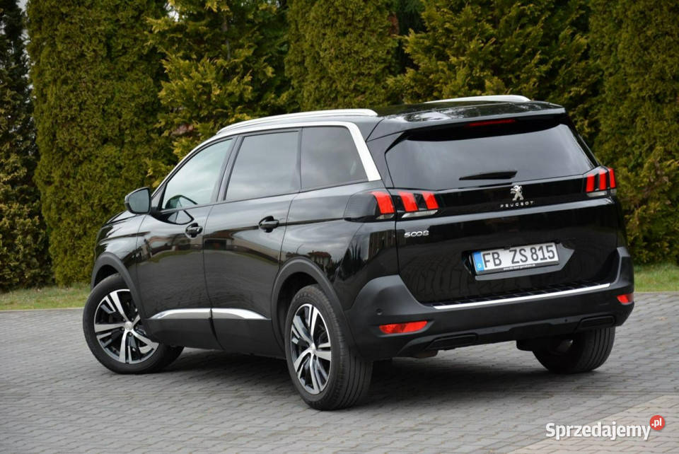 Peugeot 5008 Radar ACC Skóry 7foteli Navi Kamera relingi dachowe Ostrów Mazowiecka sprzedam