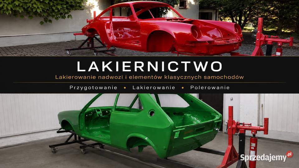 Lakiernictwo renowacja samochodów zabytkowych Woźniki